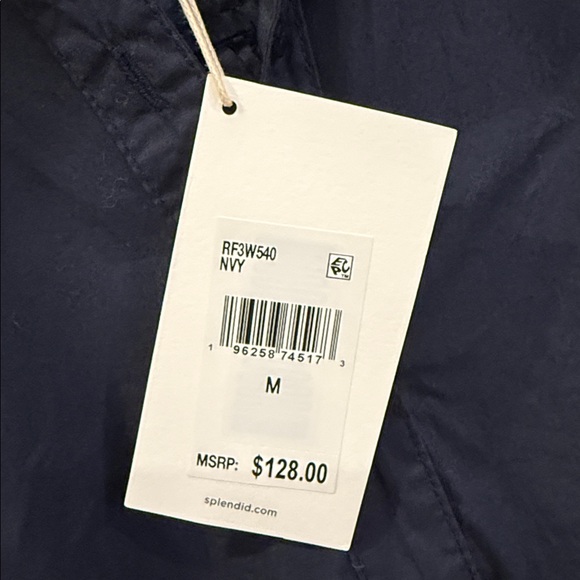 Splendid Navy and White Button Down Shirt - Picture 12 of 12